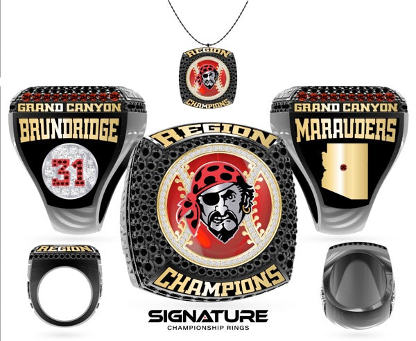 Marauders Baseball 2024 Championship Ring