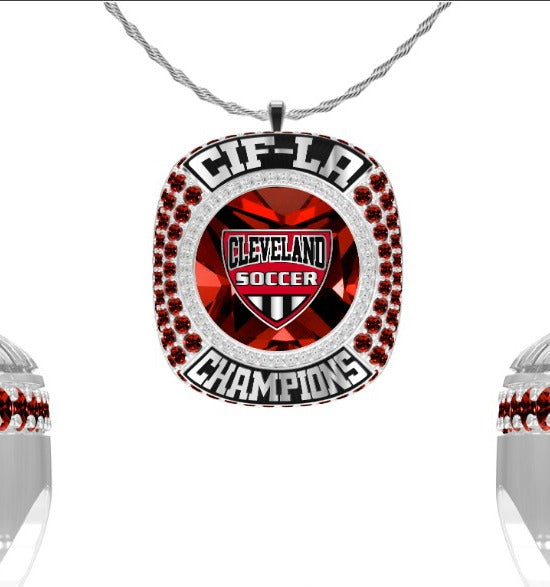 Grover Cleveland High School Soccer -Women's 2024 Pendant