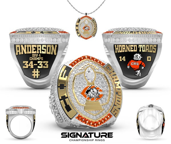 Coalinga High School Football 2024 Championship Ring