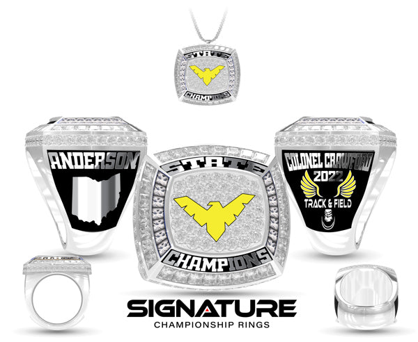 Colonel Crawford High School Championship Ring