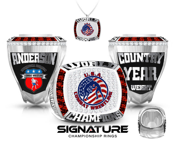 Combat Wrestling Championship Ring