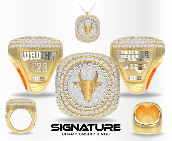 COMBINE ACADEMY Basketball -Men's 2023 Championship Ring