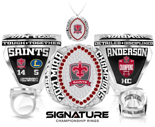 Concordia Preparatory School Championship Ring
