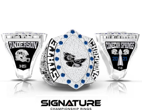 Conecuh Springs Christian School Championship Ring