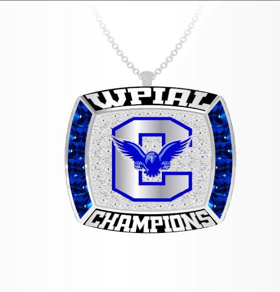 Connellsville Area High School Wrestling 2024 Pendant