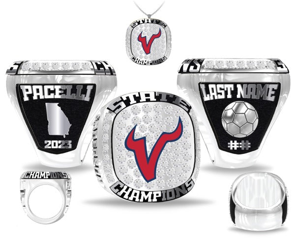 St. Anne-Pacelli Catholic School OSR Soccer -Men's 2023 Championship Ring