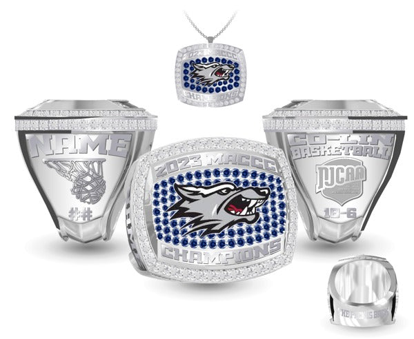Copiah Lincoln OSR Basketball -Men's 2023 Championship Ring