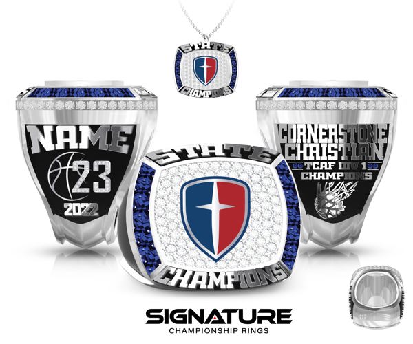 Cornerstone Christian School Championship Ring