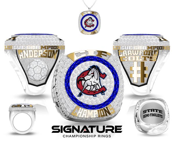 Crawford High Championship Ring