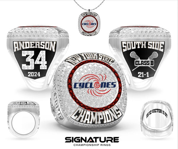 South Side High School Lacrosse -Men's 2024 Championship Ring