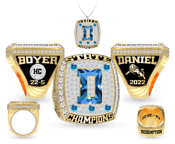 DW Daniel High School OSR Championship Ring