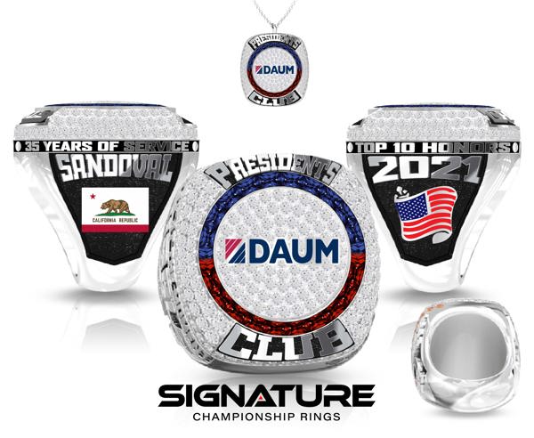 DAUM Championship Ring
