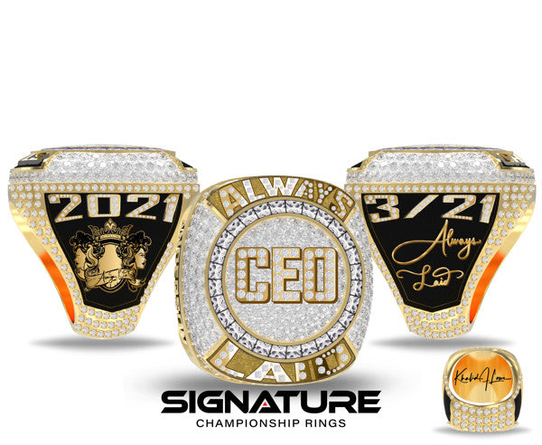 Khalid Lowe Championship Ring