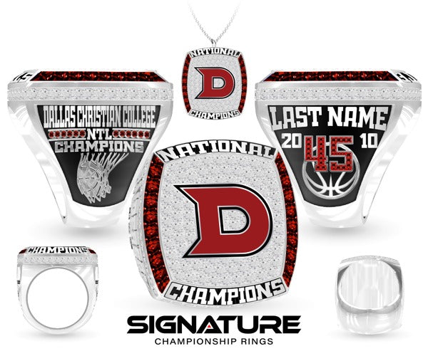 Dallas Christian College Basketball -Men's 2010 Championship Ring