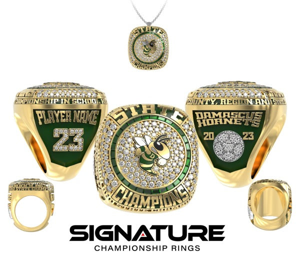 Damascus High School Soccer -Men's 2023 Championship Ring