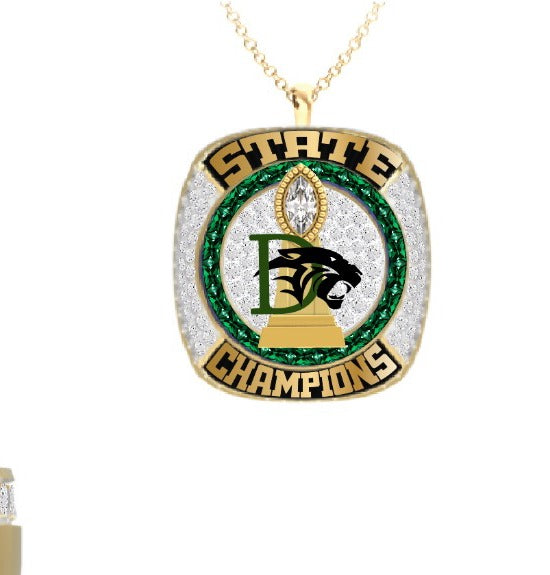 Delta High School Football 2023 Pendant