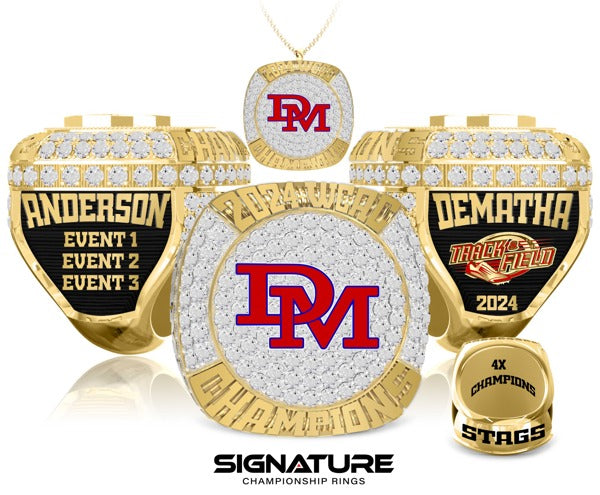 DeMatha Catholic High School Track & Field -Men's 2024 Championship Ring