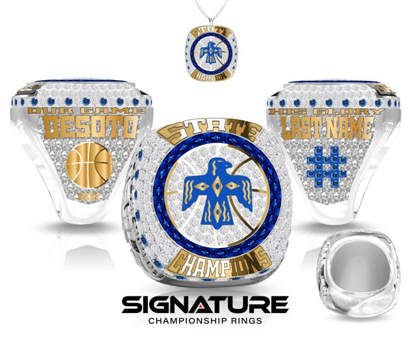 Desoto High School Basketball -Women's 2023 Championship Ring