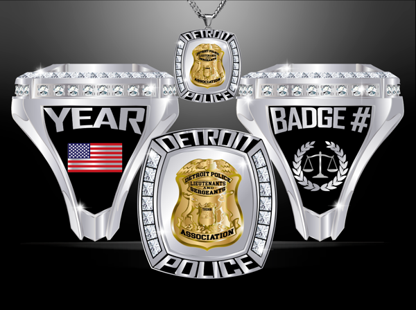 Detroit Police Championship Ring