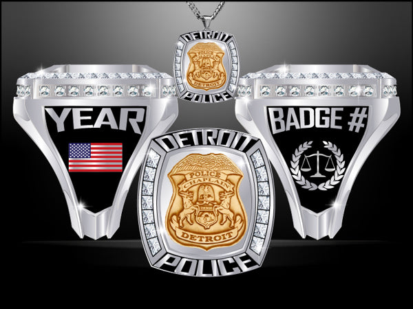 Detroit Police Championship Ring