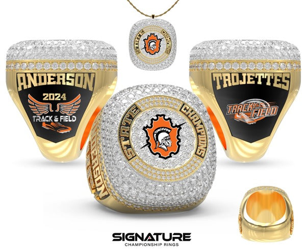 Frederick A Douglass High School Track &amp; Field -Women's 2024 Championship Ring
