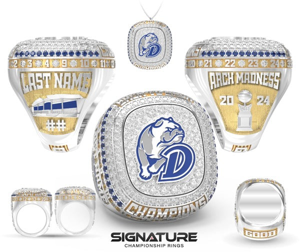 Drake University Basketball -Men's 2024 Championship Ring