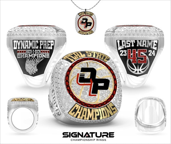 Dynamic Prep School Basketball -Men's 2024 Championship Ring