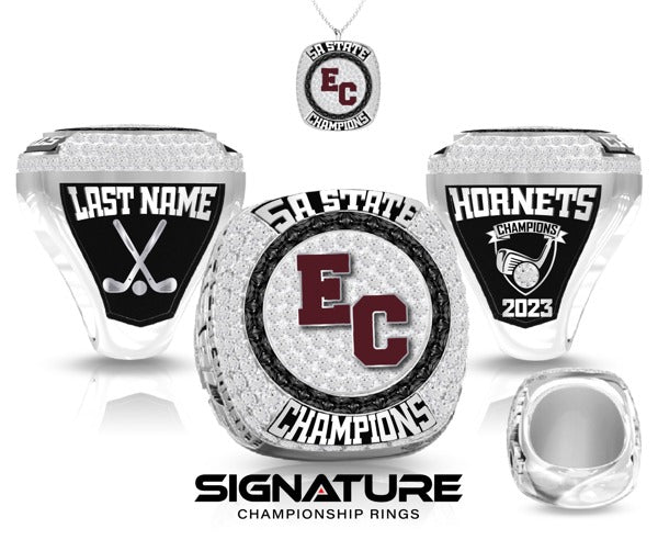 East Central High School Golf -Women's 2023 Championship Ring