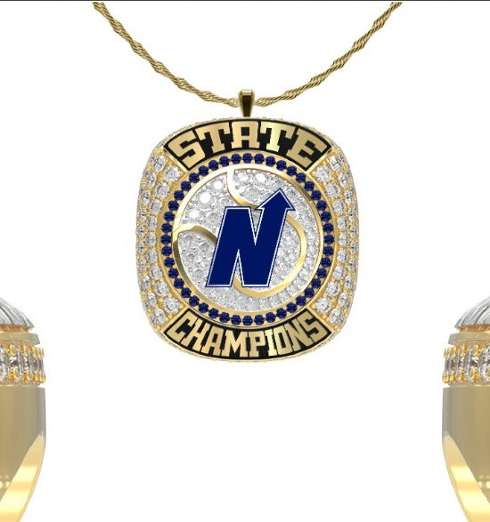 Edmond North High School Tennis -Men's 2024 Pendant