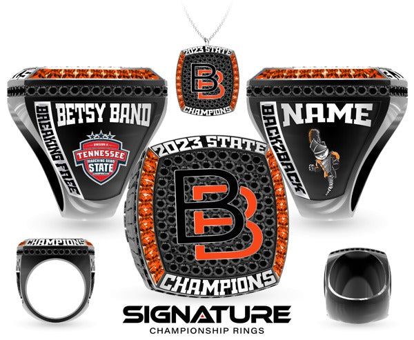 Elizabethton High School Band 2023 Championship Ring