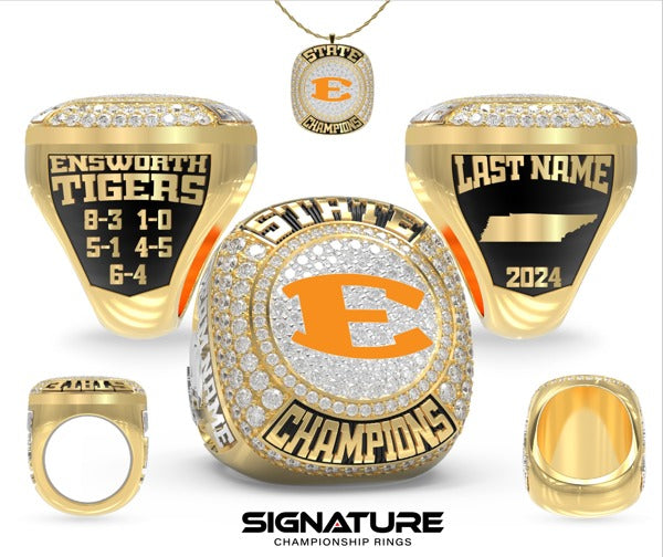 Ensworth High School Hockey -Men's 2024 Championship Ring Coaches