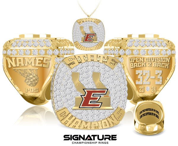 Etiwanda High School Basketball -Women's 2024 State Championship Ring