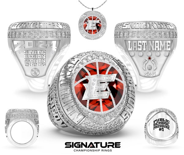 Etiwanda High School Basketball -Women's 2024 Championship Ring
