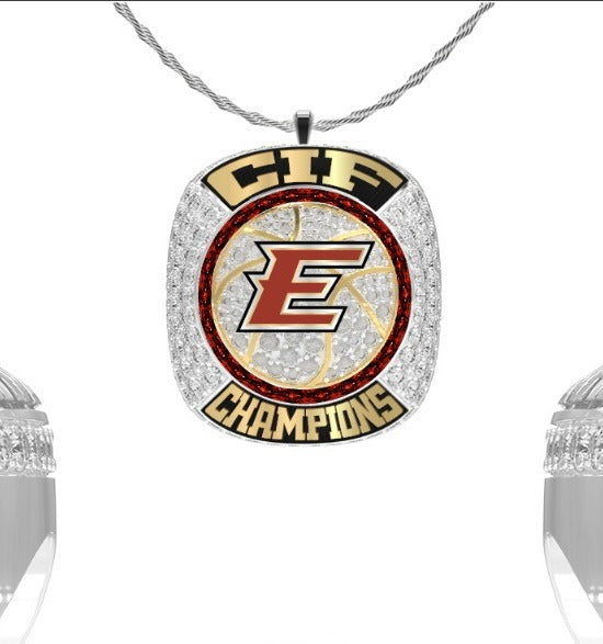 Etiwanda High School Basketball -Women's 2024 Pendant