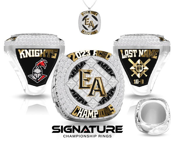 Ezekiel Academy  Baseball 2023 Championship Ring