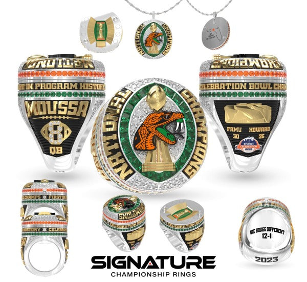 Florida A&amp;M University Football 2023 Championship Ring