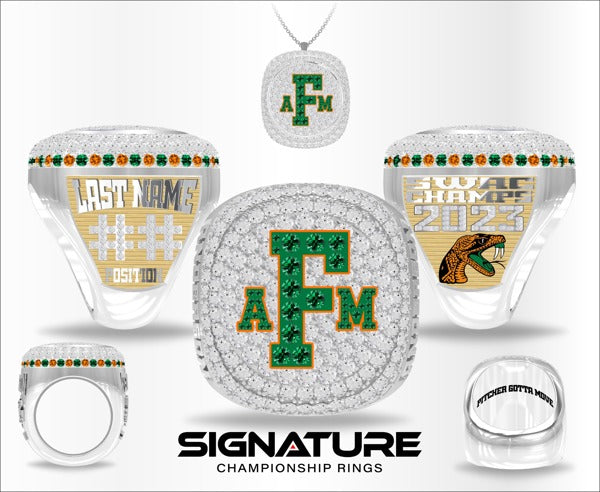 FLORIDA A&amp;M UNIVERSITY Baseball 2023 Championship Ring