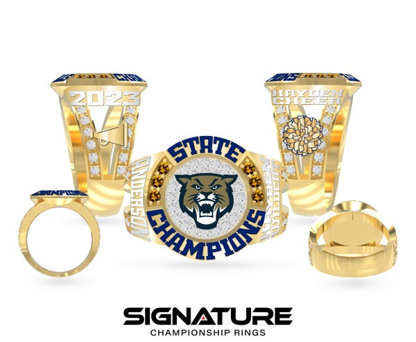 Hayden Catholic High School Cheer 2023 Fashion Ring