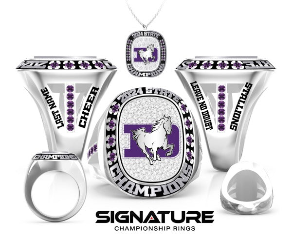 St. Francis DeSales High School Cheer 2024 Fashion Ring