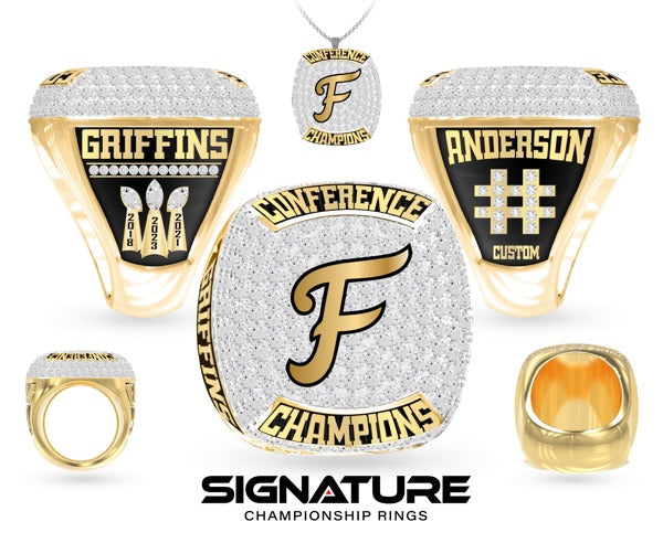 Fairfield Middle Football 2023 Championship Ring