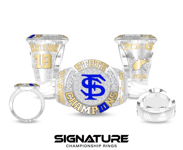 Fairmont Senior High School Lacrosse -Women's 2023 Championship Ring