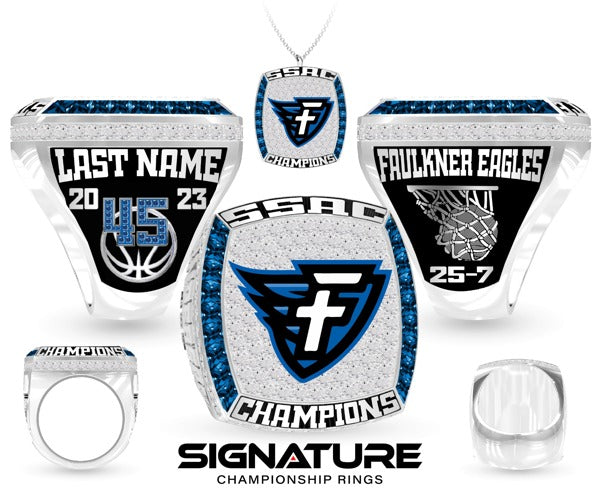 Faulkner University Basketball -Women's 2023 Championship Ring