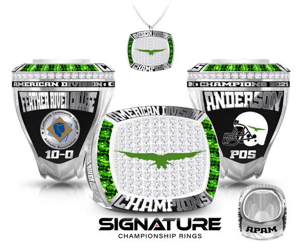 Feather River College Championship Ring