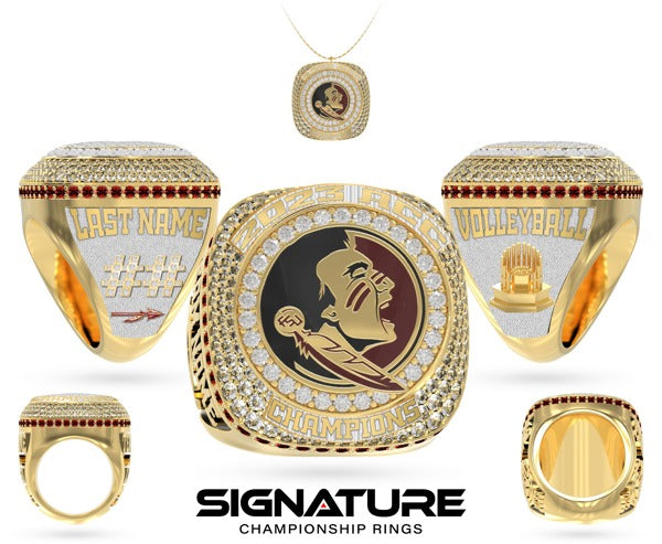 Florida State University Volleyball -Women's 2023 Championship Ring
