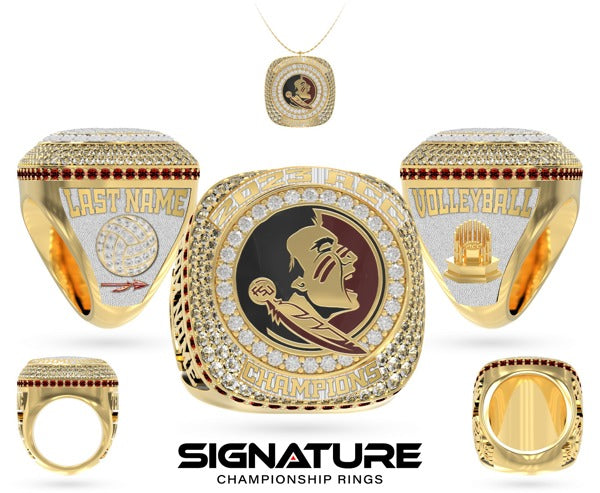 Florida State University Volleyball -Women's 2023 Championship Ring