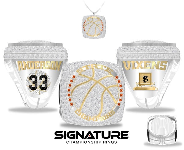 Fort Sumner/House High School (co-op) Basketball -Women's 2024 Championship Ring