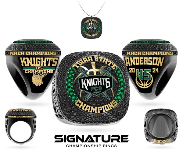 Franklin Classical School Basketball -Men's 2024 Championship Ring
