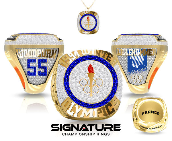 French National Hockey Team Woodburn Ring