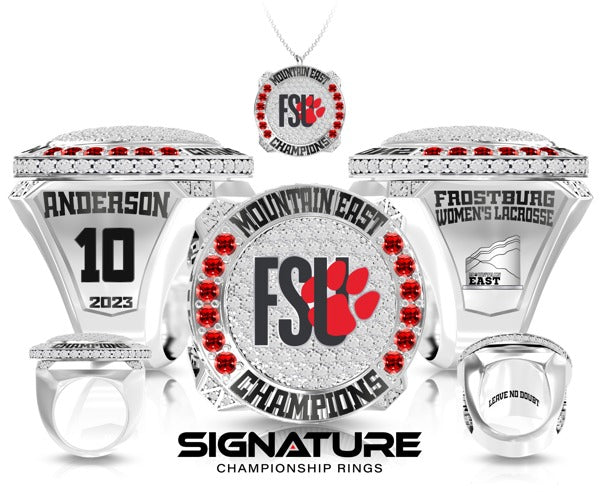 Frostburg State University Lacrosse -Women's 2023 Championship Ring
