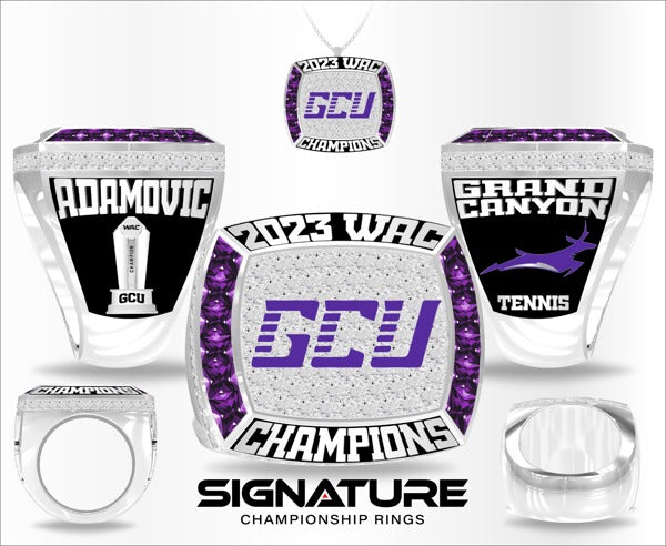 Grand Canyon University Tennis -Men's 2023 Championship Ring